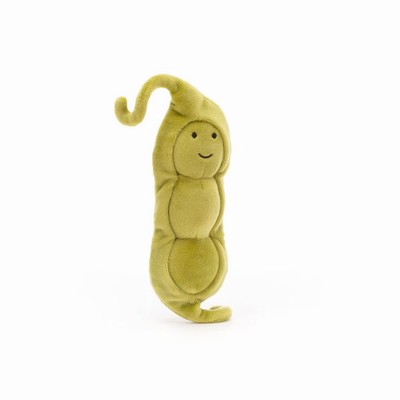 Jellycat Vivacious Vegetable Pea UK | 08791TBAH